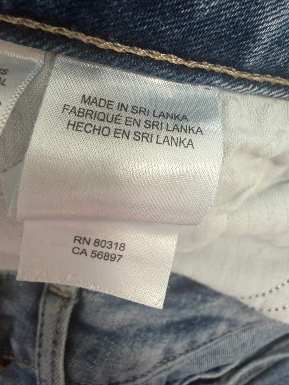 Lucky Brand Lolita Crop Jeans Womens 12/31 Light Wash Mid Rise Stretch - Picture 8 of 11